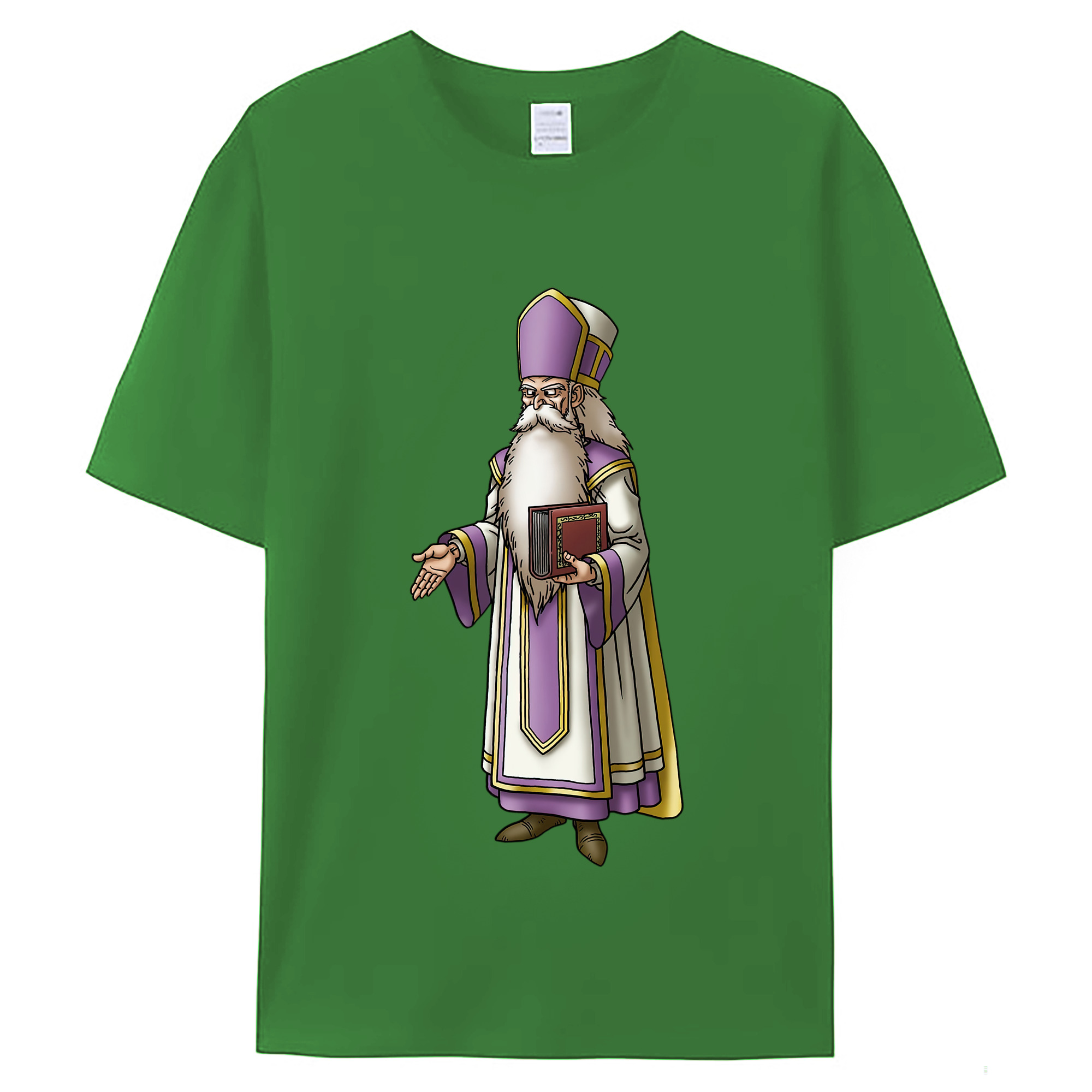 （画像用） ドラゴンクエスト Doragon Kuesuto Dragon Quest レディースカジュアルプリントTシャツ（綿100％）